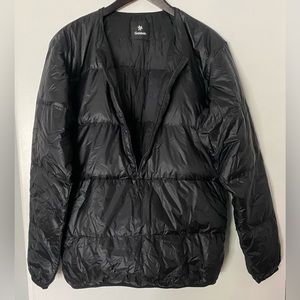 Goldwin  Puffer Down Jacket, Travel Jacket, sweater, design In Japan,black, mens